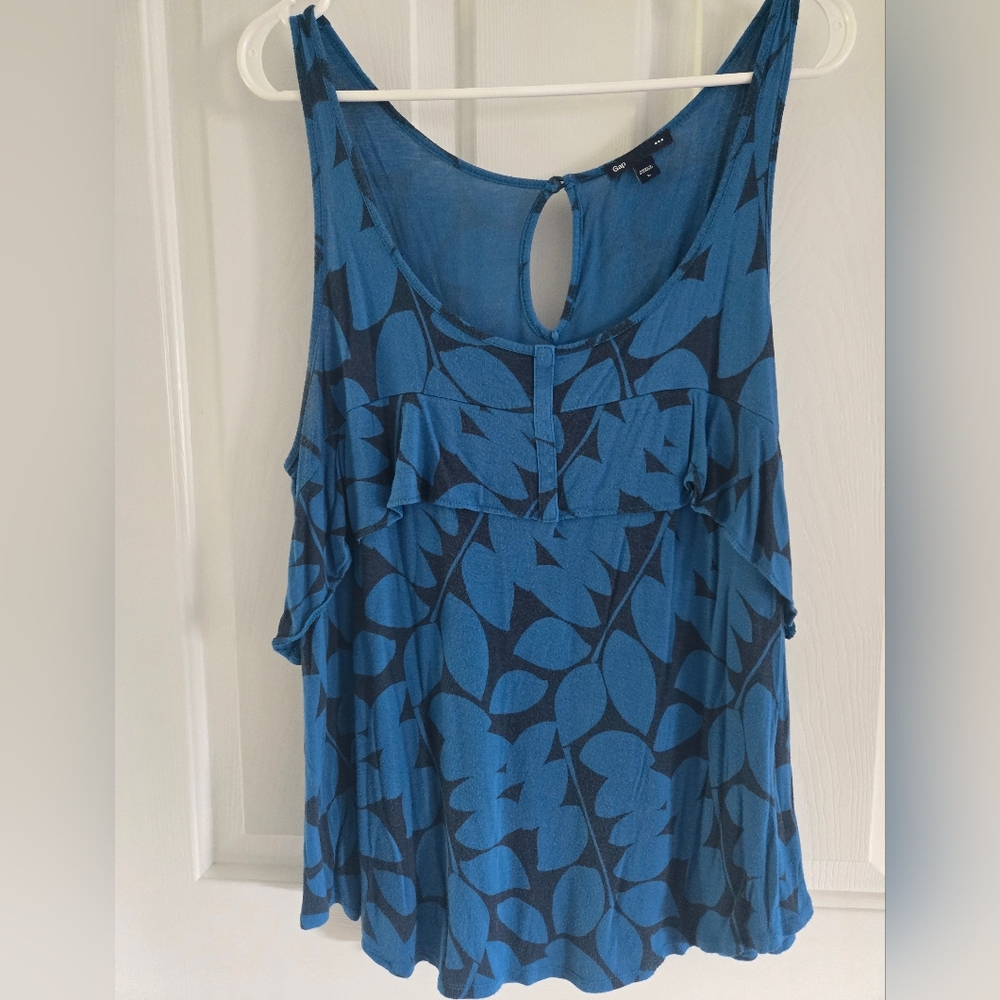 Gap Floral Tank Top, size Large